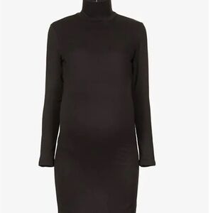 Elegant Black Long Sleeve Dress